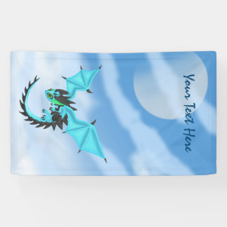 BlueFire Dragon Banner