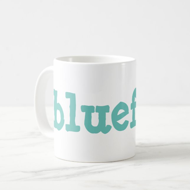 bluefish coffee mug (Front Left)