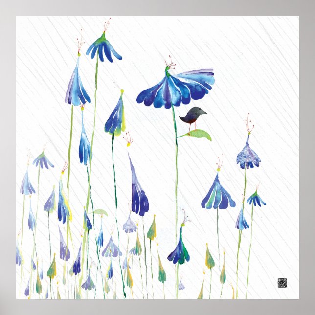 BLUEFLOWERRAIN POSTER (Front)