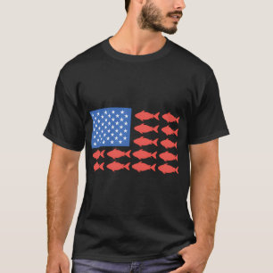Bluegill American flag 1 T-Shirt