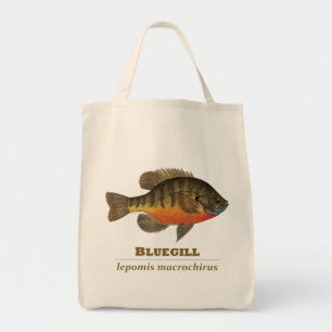 Bluegill Bream Fishing Tote Bag