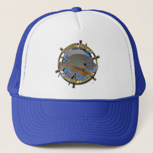 Bluegill fishing legend trucker hat
