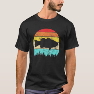 Bluegill Fishing Panfish Retro Fisherman Fishing T-Shirt