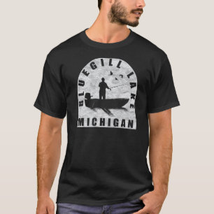 Bluegill Lake Fishing Michigan T-Shirt