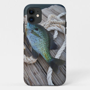 bluegill on dock iPhone 11 case