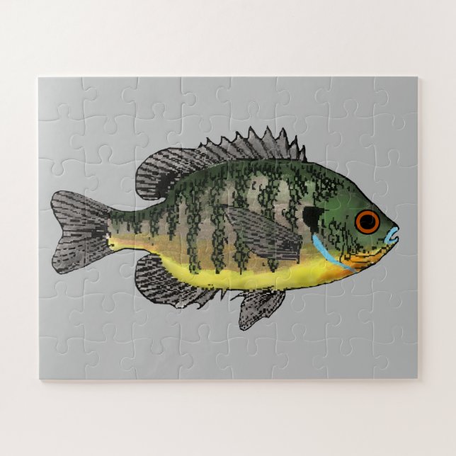 Bluegill Sunfish Jigsaw Puzzle (Horizontal)
