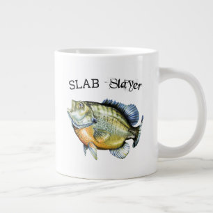 Bluegill Sunfish Slab Slayer Large Coffee Mug