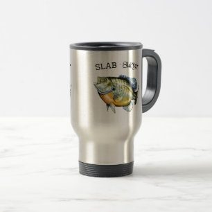 Bluegill Sunfish Slab Slayer Travel Mug