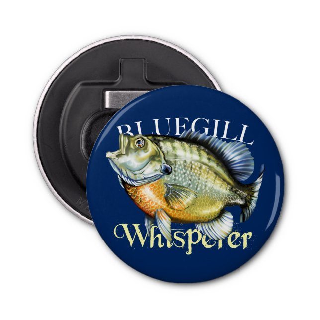 Bluegill Whisperer Bottle Opener (Front)