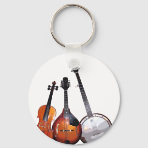 Bluegrass Band Key Ring