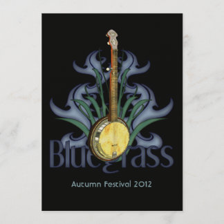Bluegrass Banjo Party or Event Invitations
