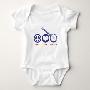 Bluegrass Music Baby Bodysuit
