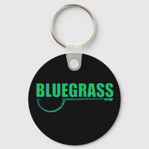 Bluegrass Music Key Ring