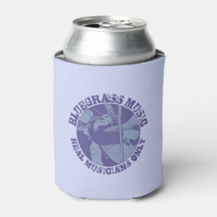Bluegrass Music Real Musicians Only Blue Players Can Cooler