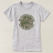 Bluegrass Music Real Musicians Only Green Players