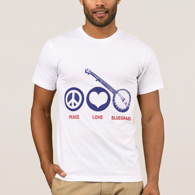 Bluegrass Music T-Shirt (Front)
