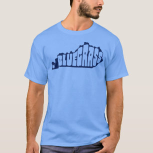 Bluegrass State & Commonwealth Of Kentucky Shape M T-Shirt