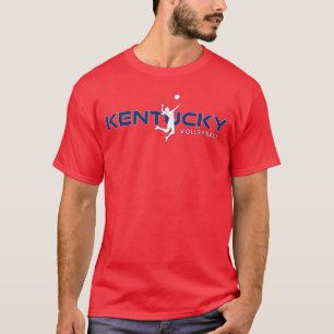 Bluegrass State Sports Fan Kentucky Volleyball Gir T-Shirt