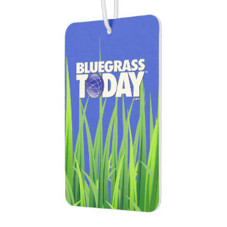Bluegrass Today logo air freshener
