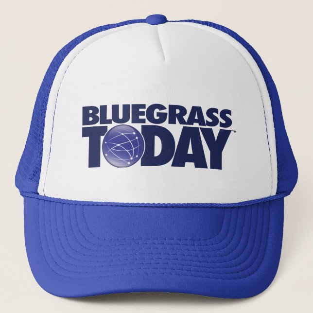 Bluegrass Today logo trucker hat (Front)