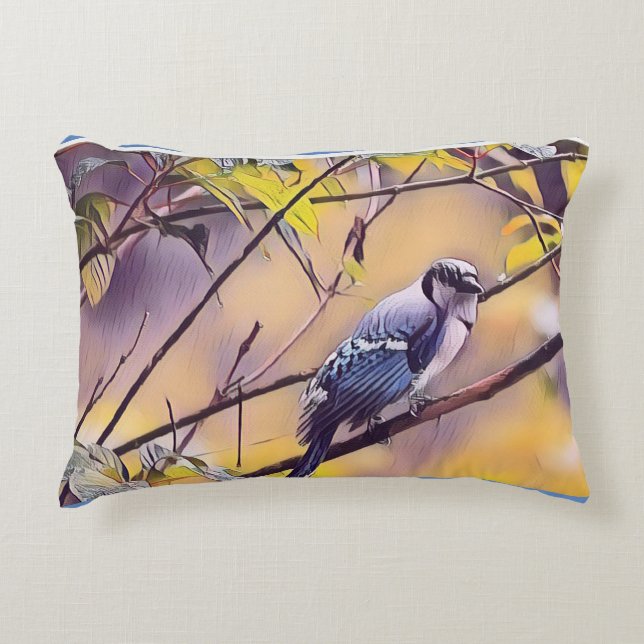 BlueJay Decorative Cushion (Front)