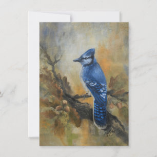 Bluejay "Jaybird" by Jason Street Thank You Card