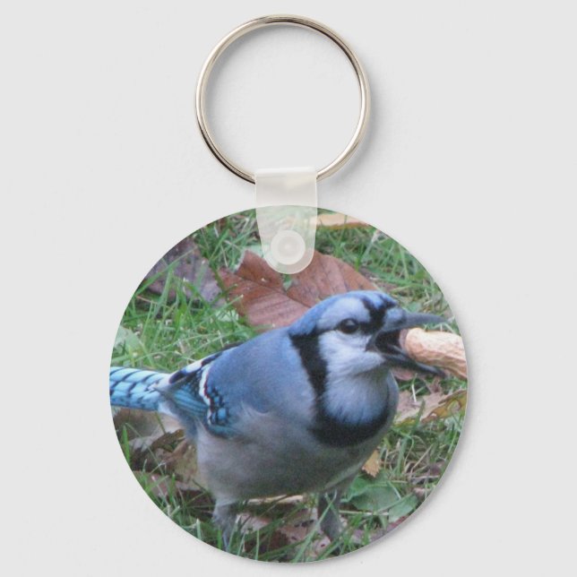 Bluejay Keychain by Koobear (Front)