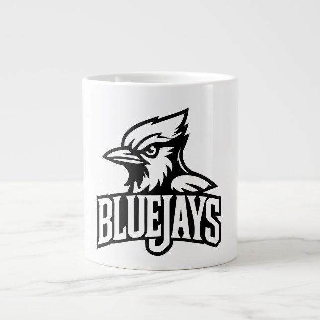 Bluejays Sports Team Mug Gift Baseball, Bas (Front)