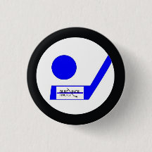 Blueliner Hockey Retro Badge