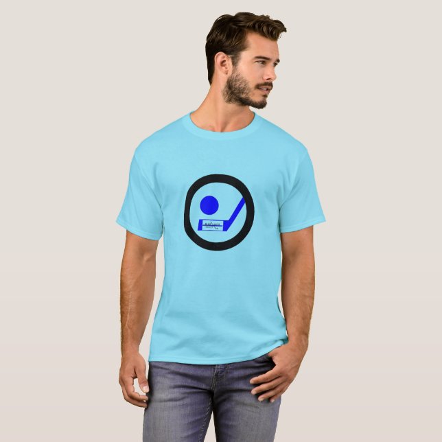 Blueliner Hockey Retro Tshirt (Front Full)