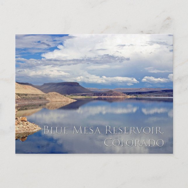 BlueMesaReservoirPostcard Postcard (Front)