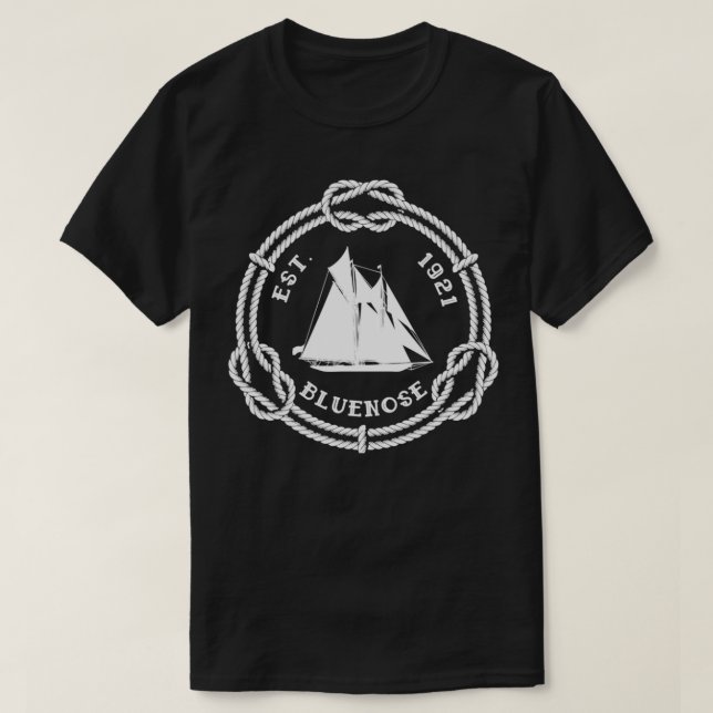 Bluenose 1921 WT T-Shirt (Design Front)
