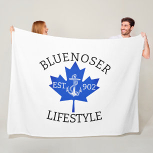 Bluenoser Lifestyle Maple leaf 902 Eh ! Fleece Blanket
