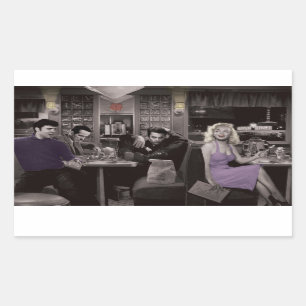 Blueplate Rectangular Sticker