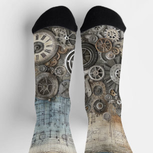 Blueprint Design- Architect's Decor Socks