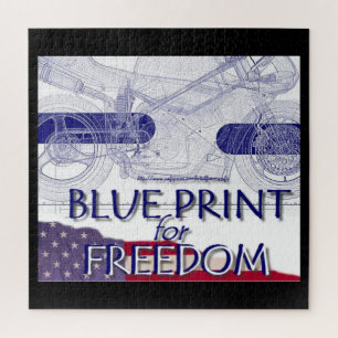"Blueprint for Freedom"" Jigsaw Puzzle