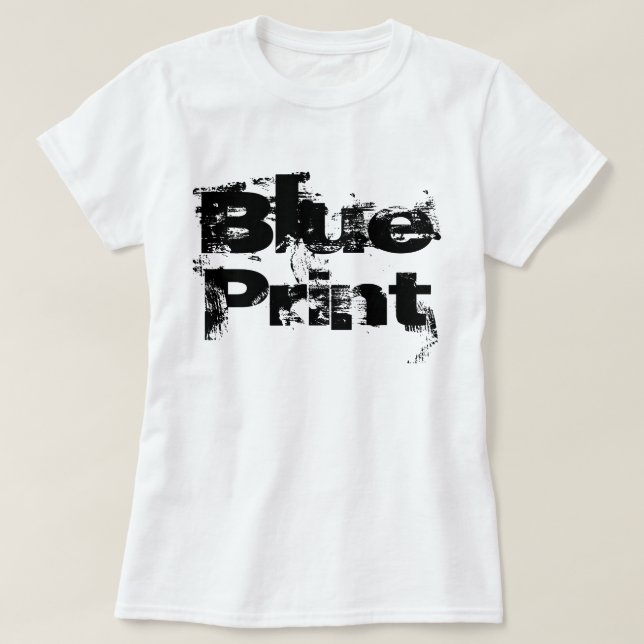 Blueprint Matching Mum & Baby T-shirts (Design Front)