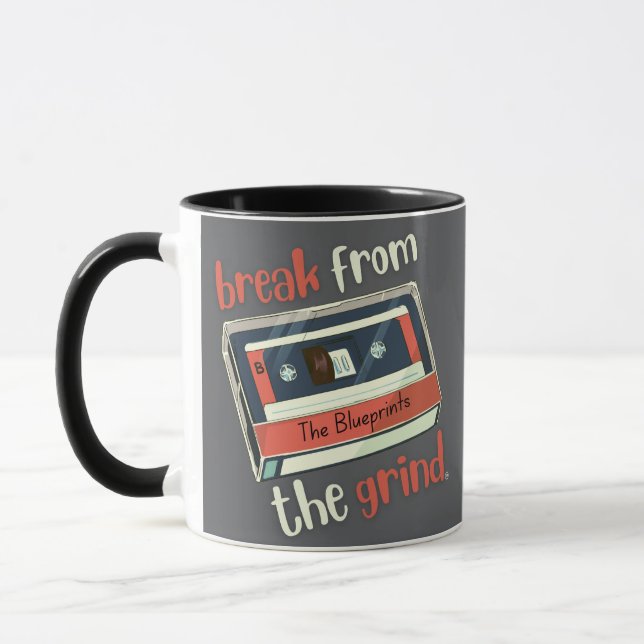 Blueprints Coffee Mug (Left)