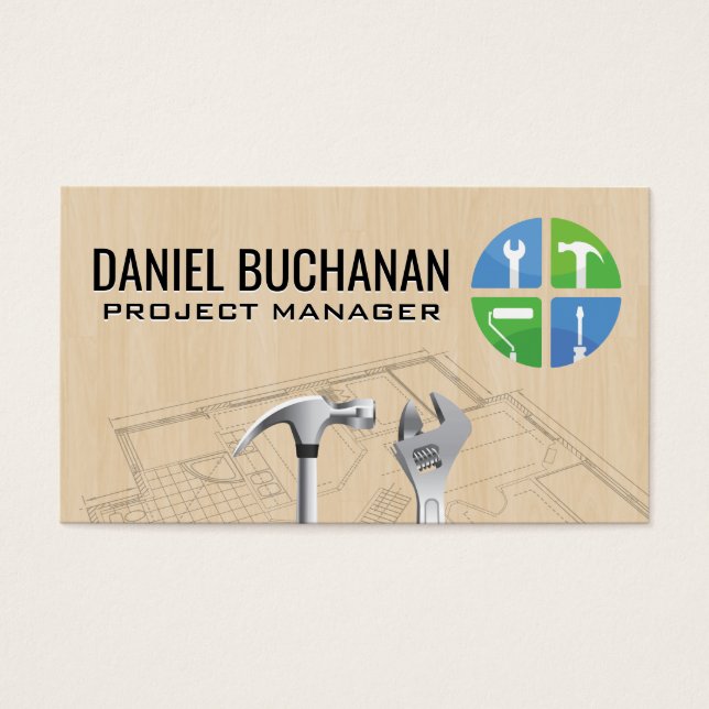 Blueprints | Hand Tools | Carpentry | Blue Collar  (Front)