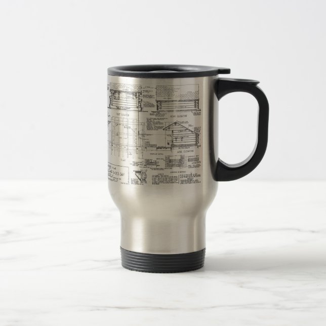 Blueprints Travel Mug (Right)