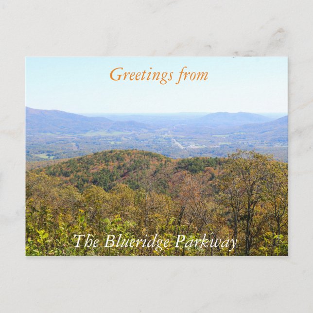 Blueridge Parkway Postcard (Front)