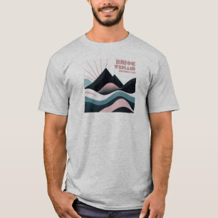 Bluerock Wildland Provincial Park Coloured Hills T-Shirt
