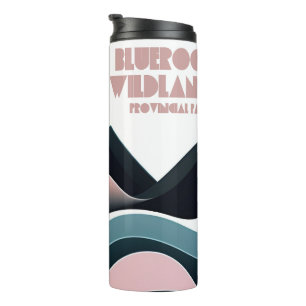 Bluerock Wildland Provincial Park Coloured Hills Thermal Tumbler