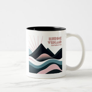 Bluerock Wildland Provincial Park Coloured Hills Two-Tone Coffee Mug
