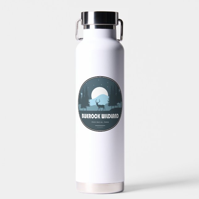 Bluerock Wildland Provincial Park Deer Water Bottle (Front)