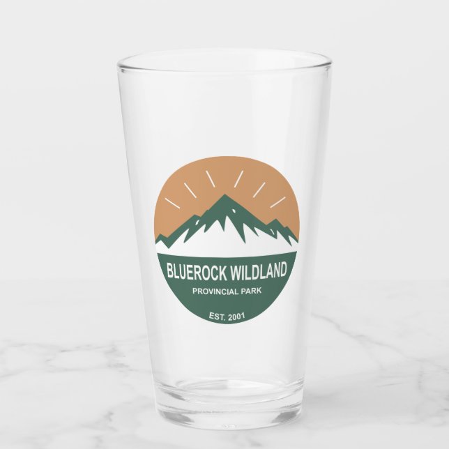Bluerock Wildland Provincial Park Glass (Front)