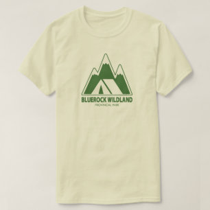 Bluerock Wildland Provincial Park Mountain Camping T-Shirt