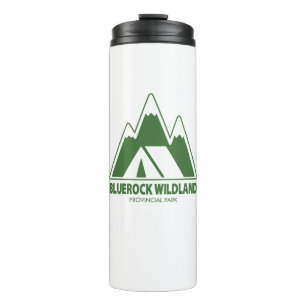 Bluerock Wildland Provincial Park Mountain Camping Thermal Tumbler