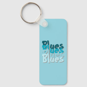 Blues Acrylic Keychain