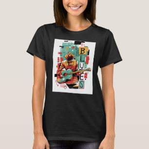 Blues And Jazz Family Music Graphic Men Women T-Shirt